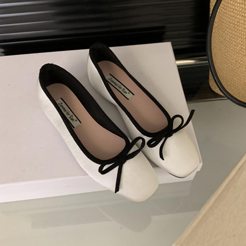 

Мода Bailamos Новый Бренд Женские Балетки Круглый Носок Мелкие Слипоны Женские Повседневные Балетки Мягкая Кожа Элегантные Туфли для Платья Mujer 39 бежевый