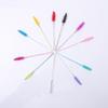 Crystal Rod Eyelash & Eyebrow Spiral Brush - Disposable Beauty Tool for False Lashes & Grooming