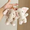 Children's Cartoon Elephant Bag Keychain Pendant Plush Big Ears Doll Plush Toy for Kids 12cm Doll Gift