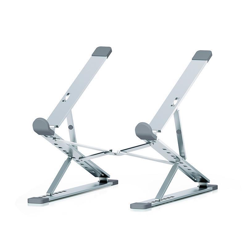 N8 Adjustable Double-Layer Folding Laptop & Tablet Stand with Heat Dissipation