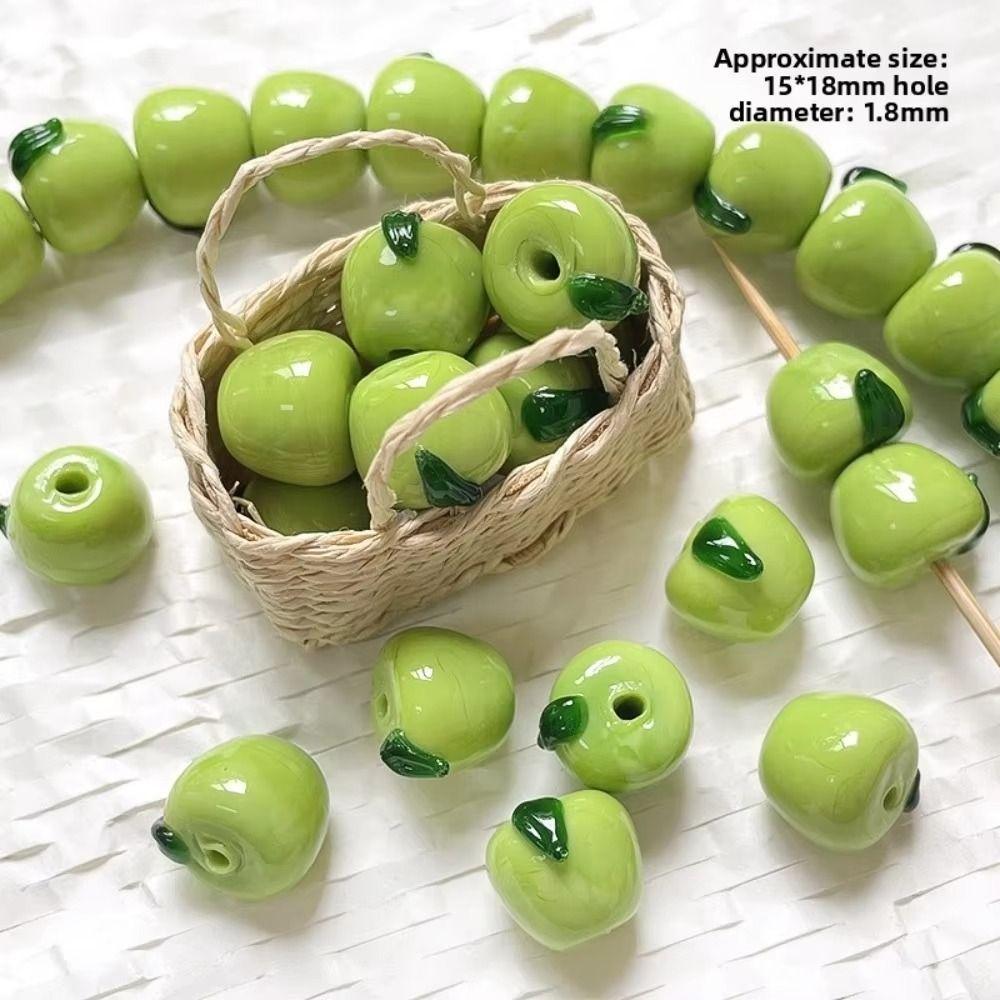 Neue Kreative Perlenform Glasperlen Handgemacht Kreativ Modische Accessoires Interessantes Design Glasmaterial Ananasperlen