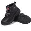 High Work Boots with Steel Toe Cap Industrial Construction Waterproof Non-slip Work Shoes Lightweight Winter Boots Safety Shoes