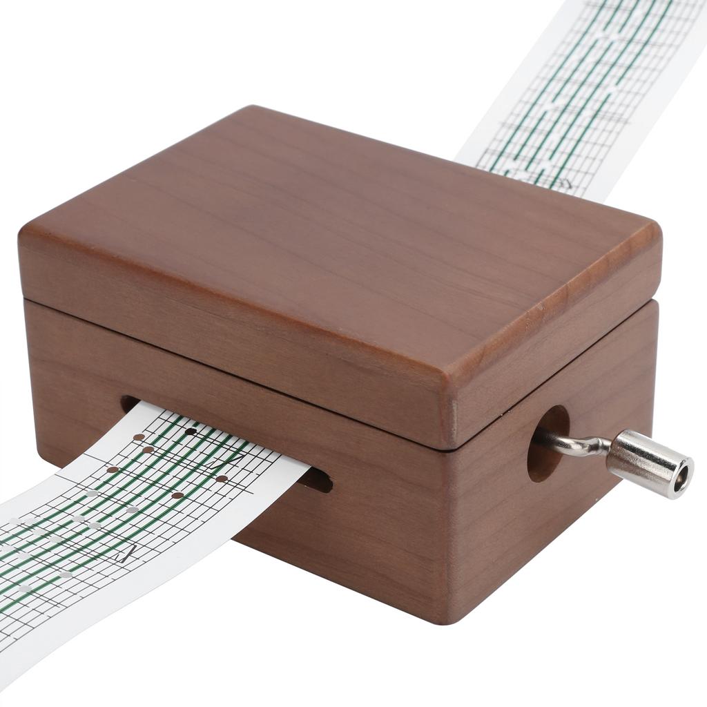 Paper Strip DIY Music Box Handcrank Musical Box Gift Boys Girls Children Birthday Christmas
