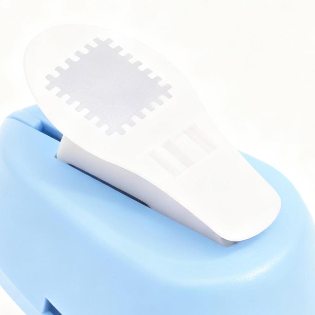 Rectangle Postage Stamp Craft Punch Lever Action Paper Scrapbooking Tool Precision Punching Card Making DIY Craft Supplies