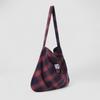 Atil Studio Cozy Check Shoulder Bag _Red