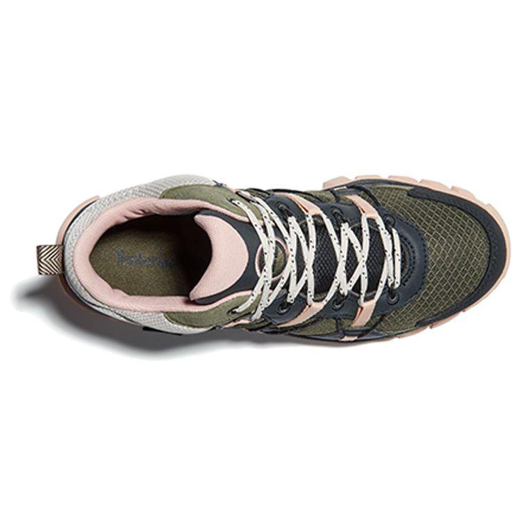 Timberland Garrison Trail Non-Slip Breathable Low-Top Outdoor Sports Running Shoes Women Sneakers Dark-Green A2FQ4A58