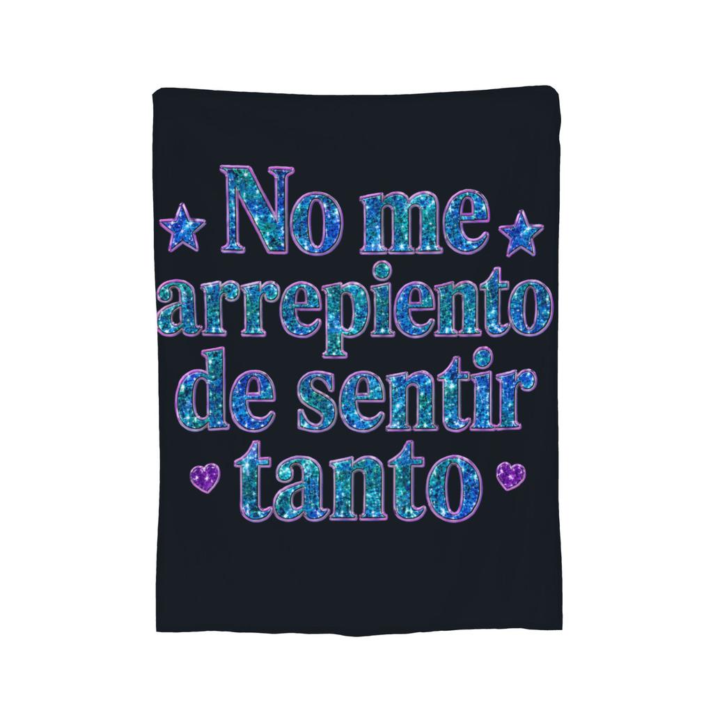 no me arrepiento de sentir tanto Wool Blankets Karol G Funny Throw Blankets for Home 200x150cm Bedspreads