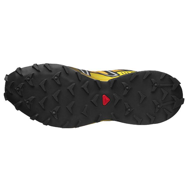 SALOMON Speedcross 3 Trail-Laufschuhe Unisex-Sneaker Schwarz Orange 416354