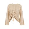 Women's Casual Fashion 2022 Long Sleeved Knitting Solid Color Sweater Top