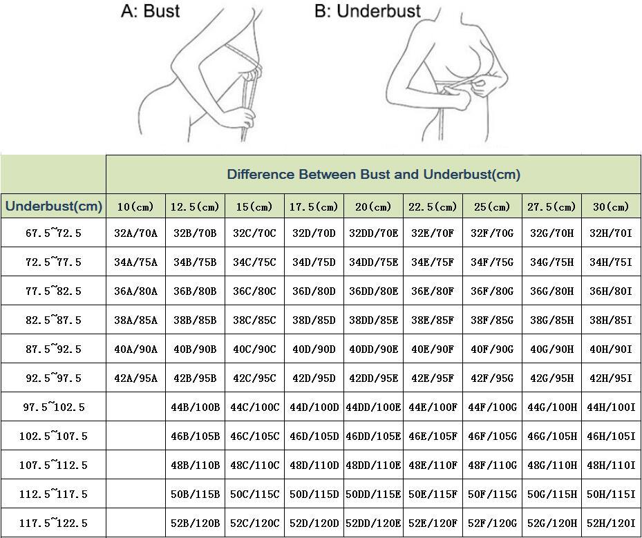 Minimizer Women Bra Plus Size Push Up Lingerie 80 85 90 95 100 C D E F G