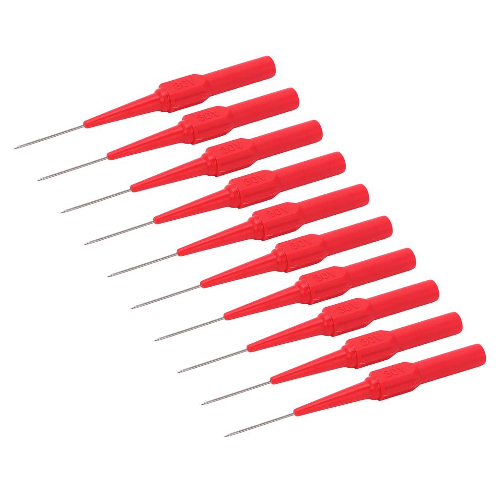 10pcs 26.010 0.7mm Test Probe Set 4.0mm Socket Piercing Probe for Testing Equipment