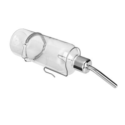 Automatic Pet   Feeder   Bird Water Feeding Bottle with Stainless Steel   Nipple S