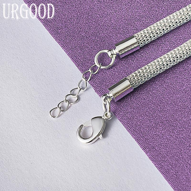 925 Sterling Silver Snake Chain AAA Zircon Bracelet Gift Fashion Jewelry