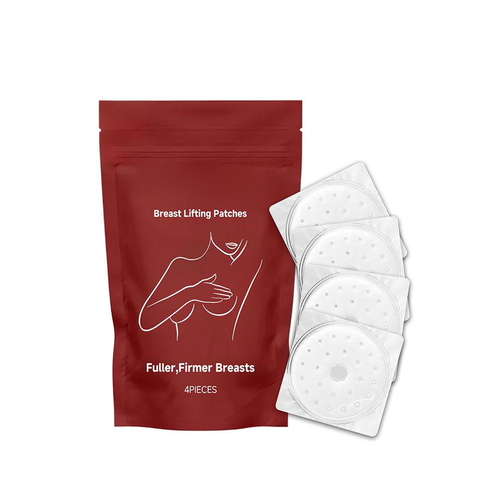 4 Pcs Women Chest Beauty Patch Lifting Firming Chest Anti-sagging Efficient Caring Cellulite-reduce Mild Caring Patch For Skin