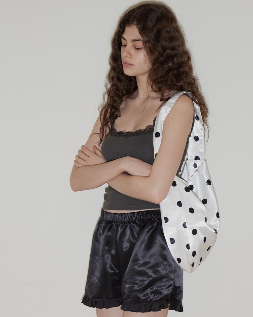Sehr Satin Shoulder Bag (Dot)
