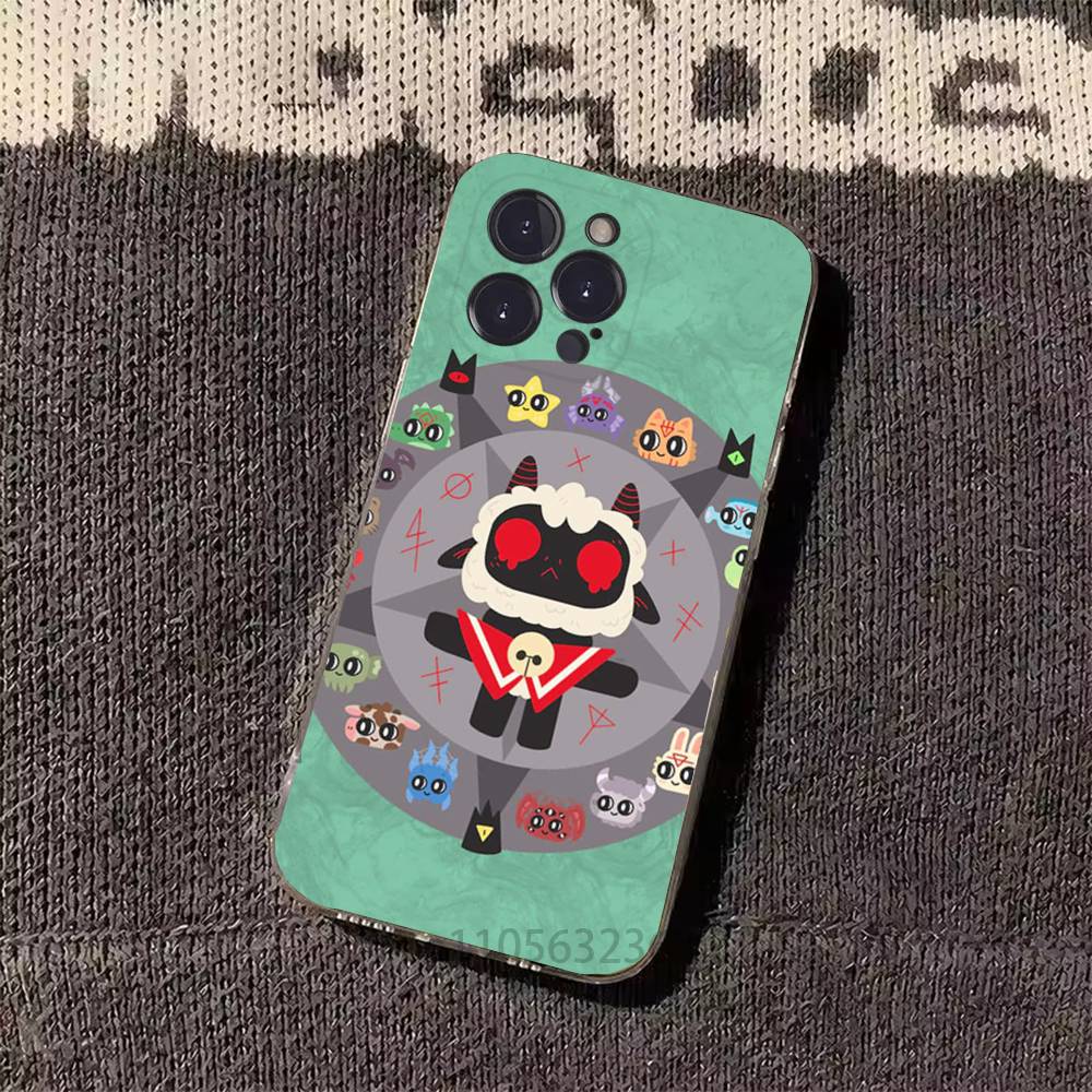 Cult Of The L-Lamb Game Phone Cases For iPhone 17 16 15 14 13 12 11 Pro Max Plus Luxury Camera Protection Plastic