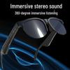 Occhiali Bluetooth Intelligenti AI: Suono Stereo, Batteria Lunga, Pronto per Riunioni di Lavoro, Modello Transfrontaliero da 25 Anni