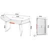 Debora Extendable Standing Laundry Dryer, Stainless Steel, 19 M