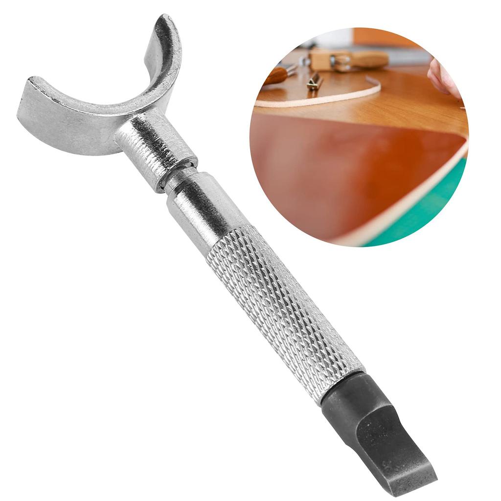 DIY Rotary Leather Engraving Tool Adjustable Vegetable Tanned Leather Carving Tool
