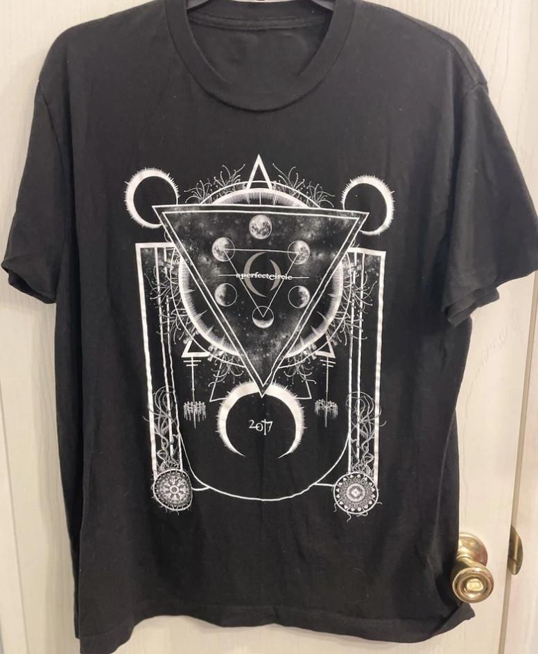 Reprint VTG 2017 A Perfect Circle Band 2017 Tour T-shirt, size S-4XL