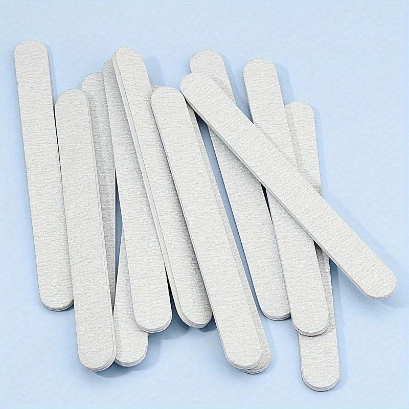 Lime per Unghie a Doppia Faccia in Carta Abrasiva Lavabili Em Strumenti per Manicure per Unghie Naturali Unghie Acriliche Uso Domestico e da Salone, Forniture per Unghie