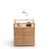 Bamboo Multi-tier Tea Storage Cabinet
