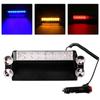 Car LED Strobe Light Police Lights Red/Blue Yellow/White Signal Lamps Flash Dash Emergency Flashing Windshield Warning Light 12V