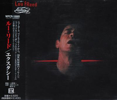 CD LOU REED  Ecstasy WPCR10685 REPRISE 2000 Japan ObiRock Used