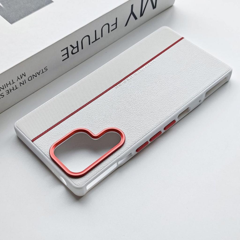 For ZTE Nubia Red Magic 11 Air Case Fashion Hard PU Skin Protective Back Cover Case For Red Magic 11 Pro+ 11AIR Phone Shell