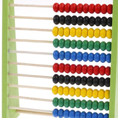 Intelligenzentwicklung Holz-Abakus für Kinder Mathematik für 3-6-Jährige