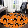1PC Halloween Cats Chair Carpet for Office, Indoor Non-Slip Washable Carpet, Soft Comfortable Mat For Office Room yy250930216