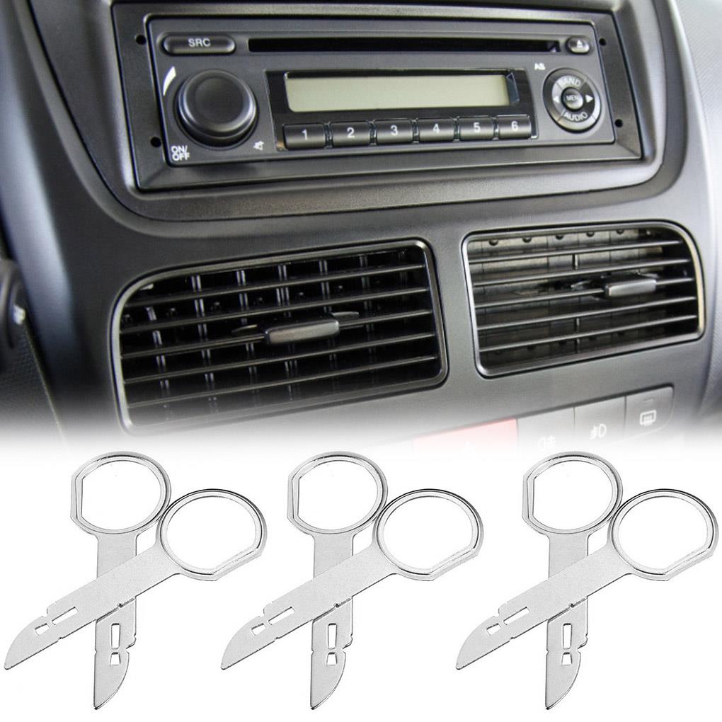 8pcs Car Key Removal Tool DVD CD Player Radio Disassemble Tool Automotive Repair Accessory