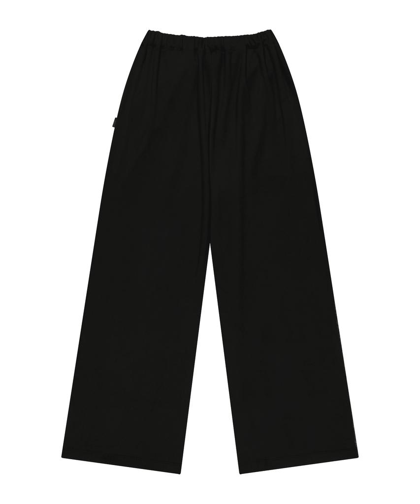 OJOS Check Sleep Jersey Pants / Black