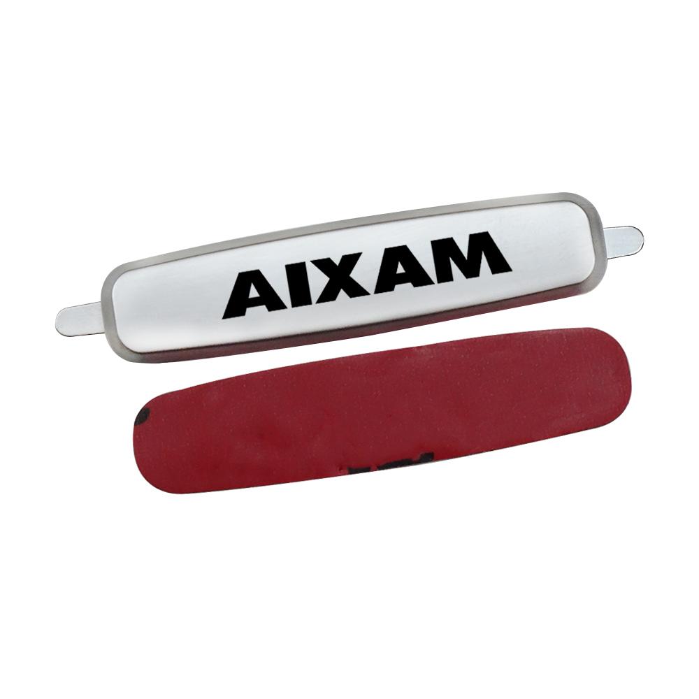 Bil Metall Säte Emblem Säte Tuning Märken Dekaler För Aixam MINAUTO CROSSLINE E AIXAM CROSSOVER MEGA CITY COUPE Biltillbehör