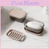 Soap Dispenser With Cover Double Layer Drainage Box Bathroom Organizer For Home Use