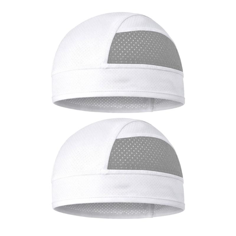 

Stretchy Breathable Helmet Liner Cap for Outdoor Activities Exercise os белый