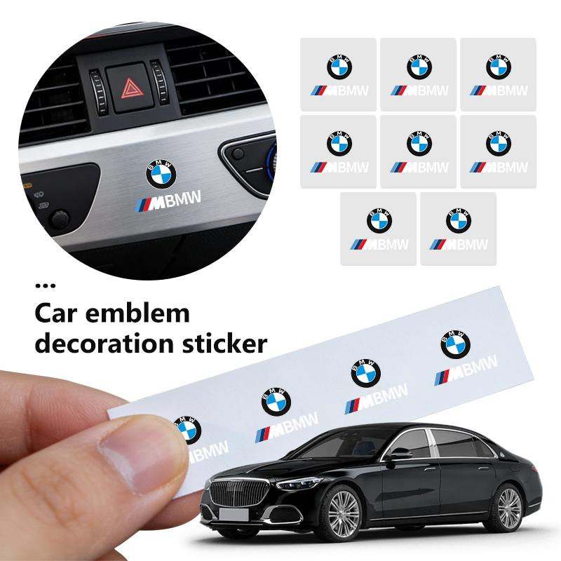 Car Logo Sticker Emblem Auto Body Decal Decor Accessories For BMW M Sport M2 M3 M4 M5 M6 E46 E90 E60 F10 F20 E87 X3 X6 PI1