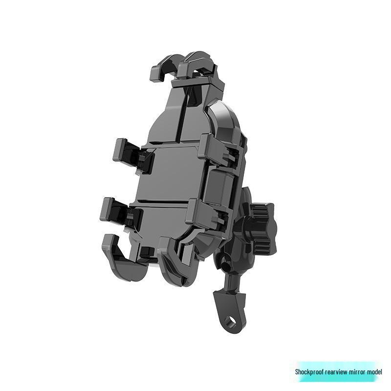 

Shockproof 360° Rotating Phone Holder for Motorcycles & E-Bikes, One-Hand Pickup