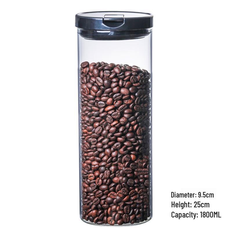 High Borosilicate Glass Storage Jar