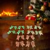 For Christmas Bow Decorations 12 Colorful Pieces Suitable for Trees and Party Use Cloth Material 66 Inches Size