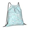 Bolsas con cordón de Hatsune Miku Anime Personalizadas para Compras Mochilas de Yoga para Mujeres Hombres Bolsas Deportivas de Gimnasio Lindas