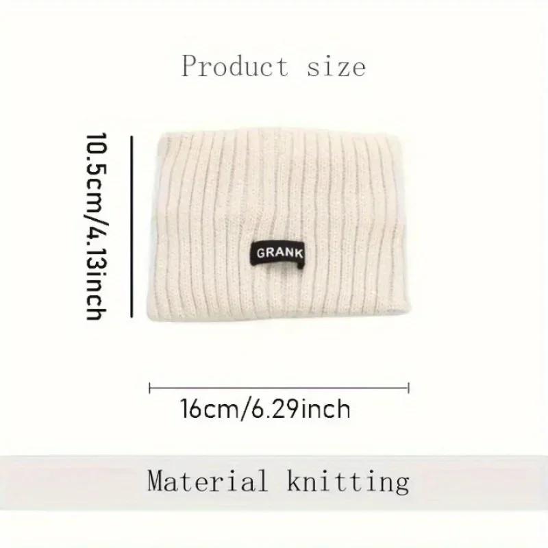1/4pcs Autumn and Winter Minimally Wearing Women's Bag Head Fashion Headcover Warm and Forehead Protective Sports Headscarf