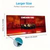 Chicago Fire Large Size Mouse Pad Large Gaming Table Cushion Nonslip Laptop Tablet Big Mousepad Xxl Mat Mini Pc Playmat With Lock Edge
