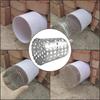 Drainage Net with Grid Design, Stainless Mesh, Anti-blocking, Steel Gutter Cover