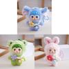 Plush Bunny Keychain With Pp Cotton Filling For Girls And Boys Gift Or Bag Decor