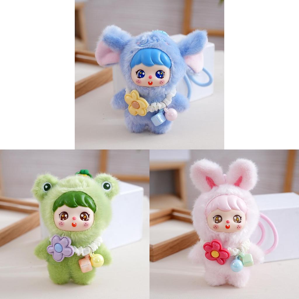 Plush Bunny Keychain With Pp Cotton Filling For Girls And Boys Gift Or Bag Decor