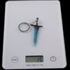 10cm/3.93in Mini Keychains Dark Moon Greatsword Toy Model All Metal Weapon Pendant Keyrings Gifts Accessories Game Peripherals