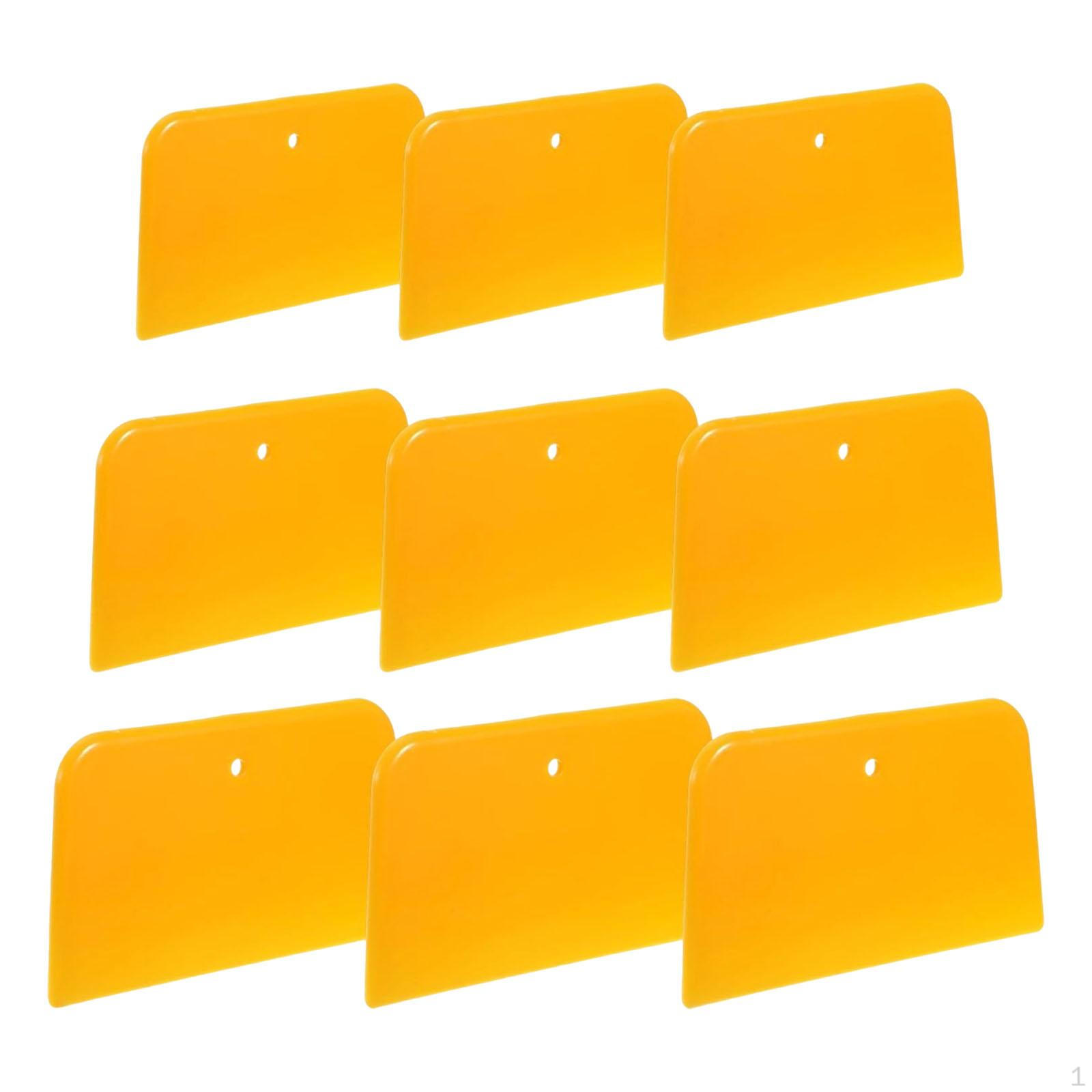 9x Car Body Filler Spreader Durability Reusable for Paint Fillers Caulks