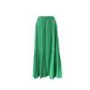 Cotton 100  Pleated Skirt Cqfsk001