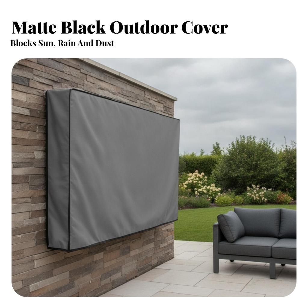 Dustproof Complete Coverage Outdoor TV | Waterproof, Television Cover,